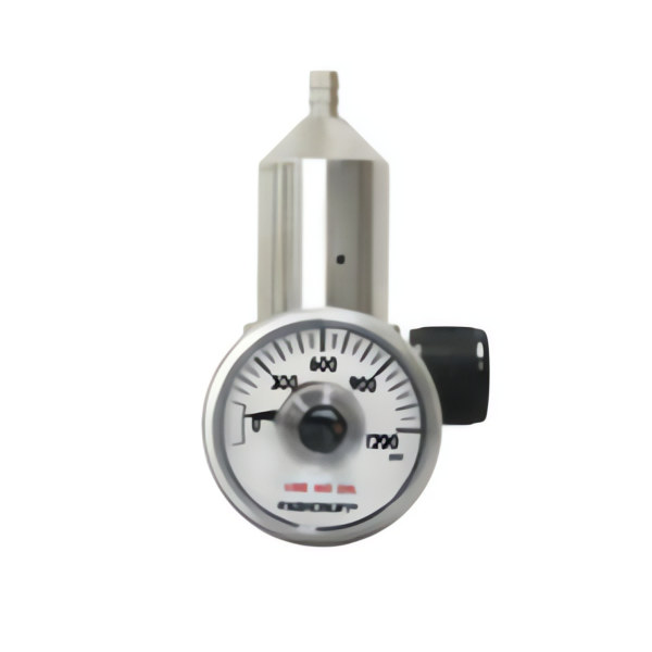 70 Series fixed flow regulator, nickel plated brass (non-reactive gases)
