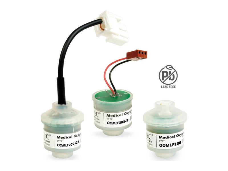 OOMLF (Envitec) lead-free medical O₂ sensor