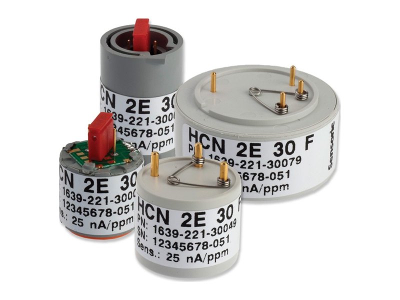 Sensoric toxic gas sensor